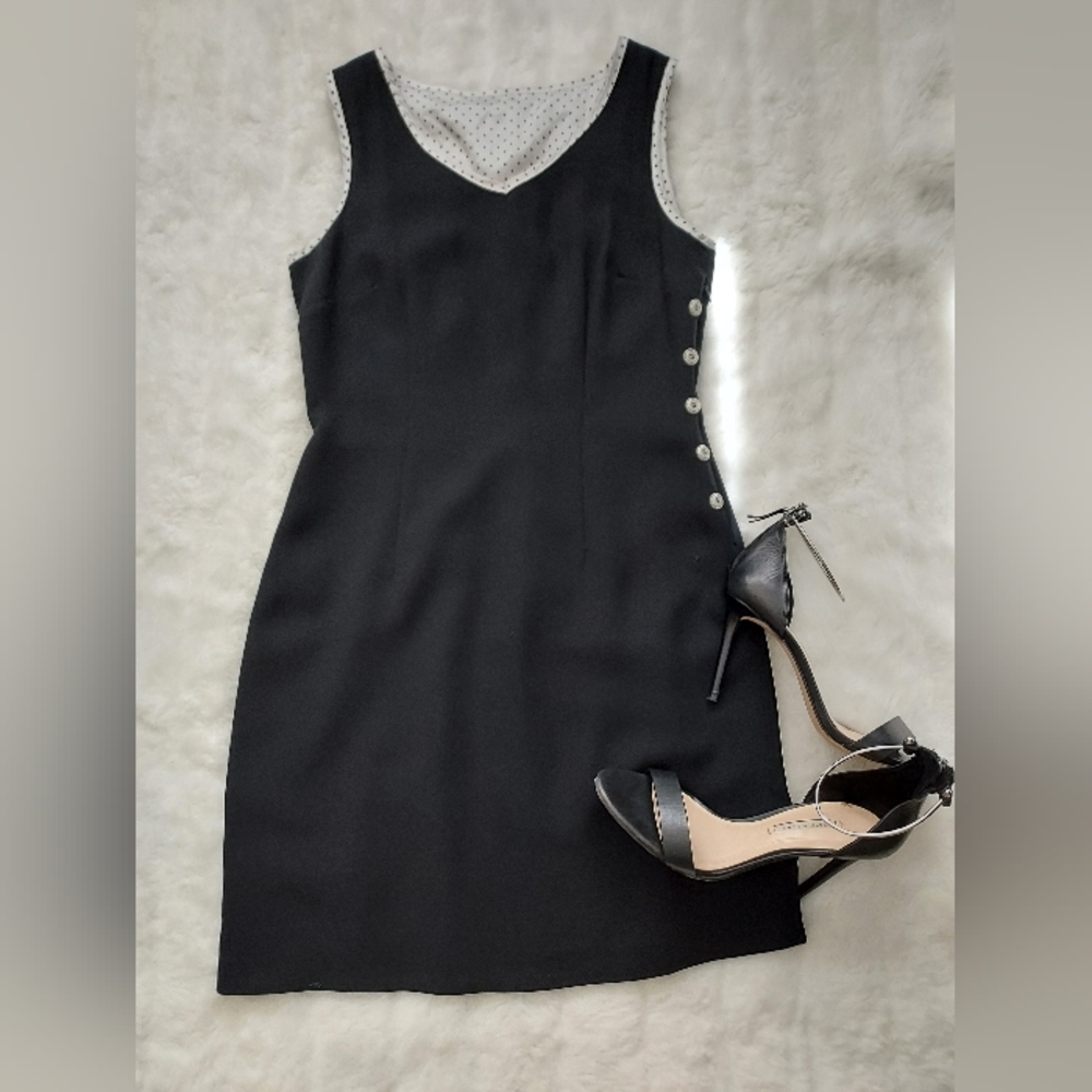 CDC Caren Desiree Company sz8 black k dress